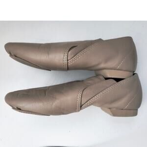 Kids Size 12.5 Tan Leather Jazz Hip Hop Dance Shoes American Ballet Theatre